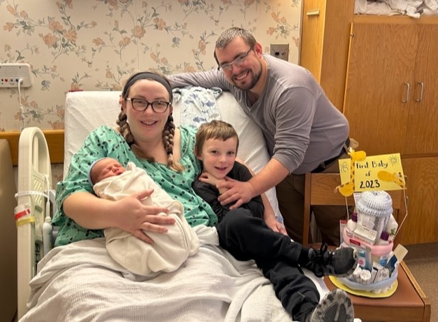 Hospital welcomes first baby of 2023 - Times Observer